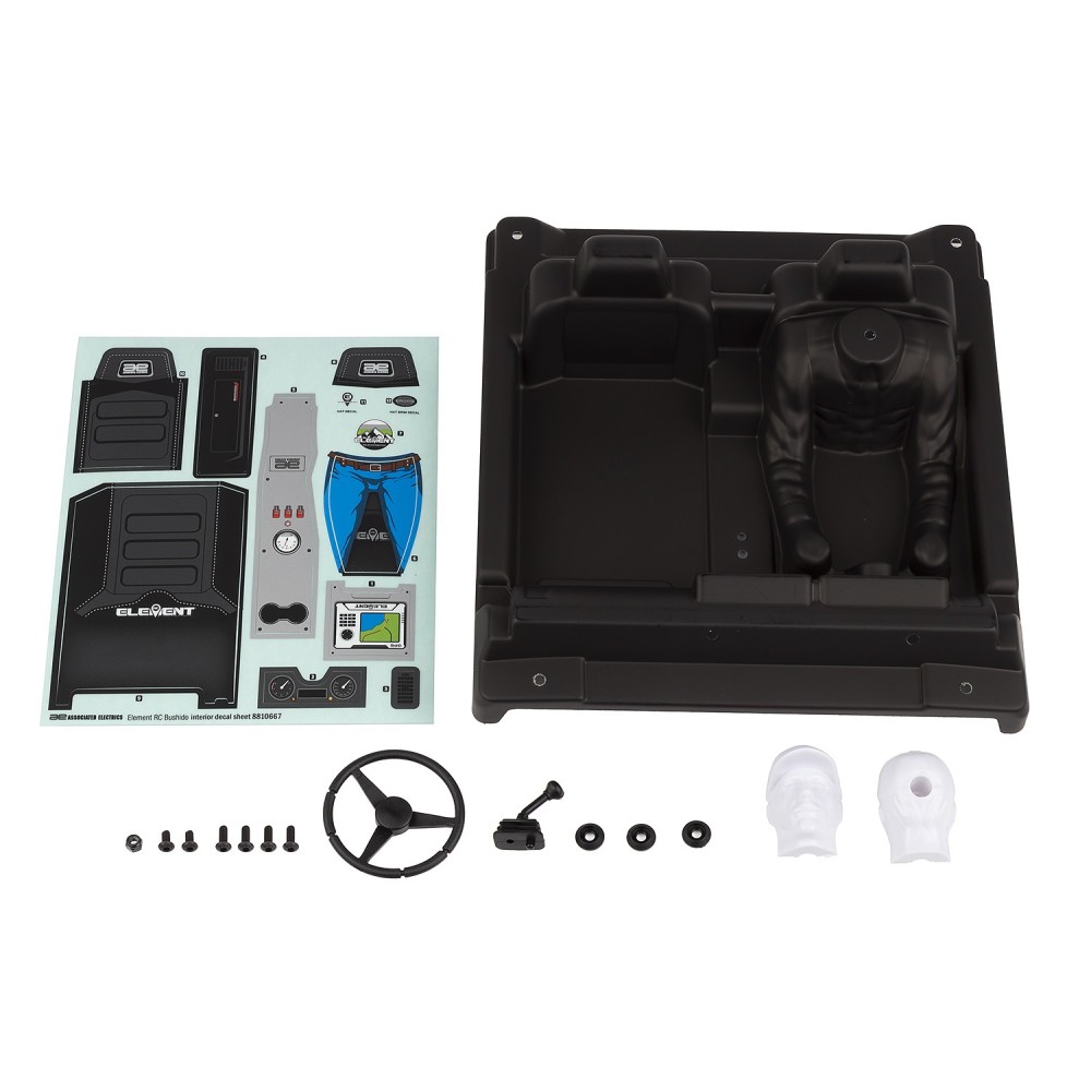 Element RC Bushido+ Interior Tray Complete Set AE42198