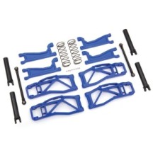 Traxxas Suspension kit widemaxx blue includes extended outer half shafts TRX8995X