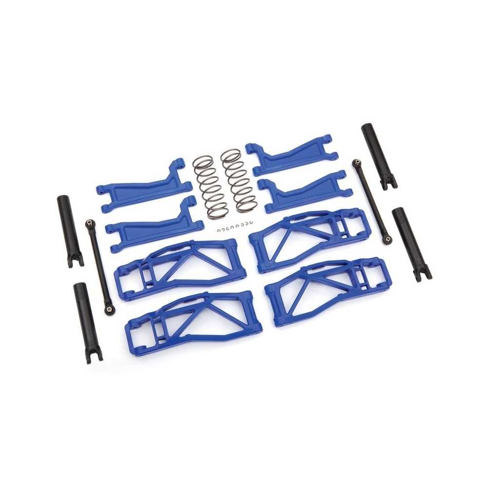 Traxxas Suspension kit widemaxx blue includes extended outer half shafts TRX8995X Traxxas Suspension kit widemaxx blue includes extended outer half shafts TRX8995X