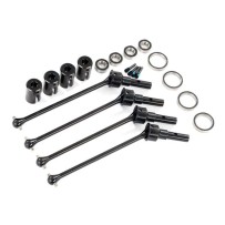 Ejes de transmisión de acero de velocidad constante ensamblados, delanteros o traseros, juego de 4 Traxxas TRX8996X
