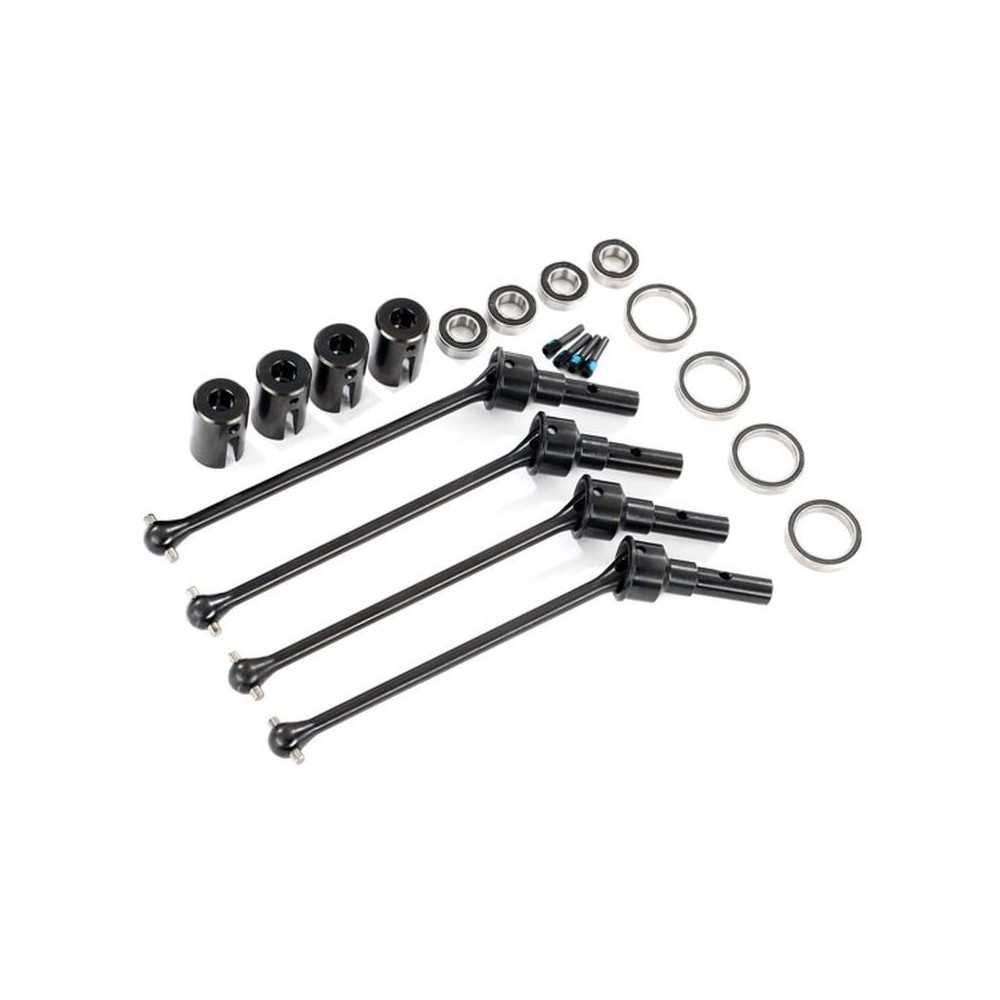 Traxxas Driveshafts steel constant-velocity (assembled) front or rear (4) TRX8996X Traxxas Driveshafts steel constant-velocity (assembled) front or rear (4) TRX8996X