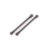 Traxxas Toe links 119.8mm (108.6mm center to center) (black) (2) (for use) TRX8997