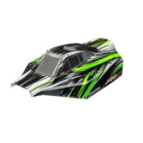Carrocería Traxxas Jato 4x4 verde pintada pegatinas TRX9018-GRN