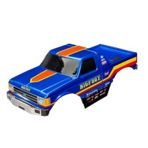 Carrocería Traxxas Bigfoot Nº8 réplica oficial completa en azul (pintada) – TRX9020-BLUE