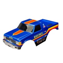 Carrocería Traxxas Bigfoot Nº8 réplica oficial completa en azul (pintada) – TRX9020-BLUE