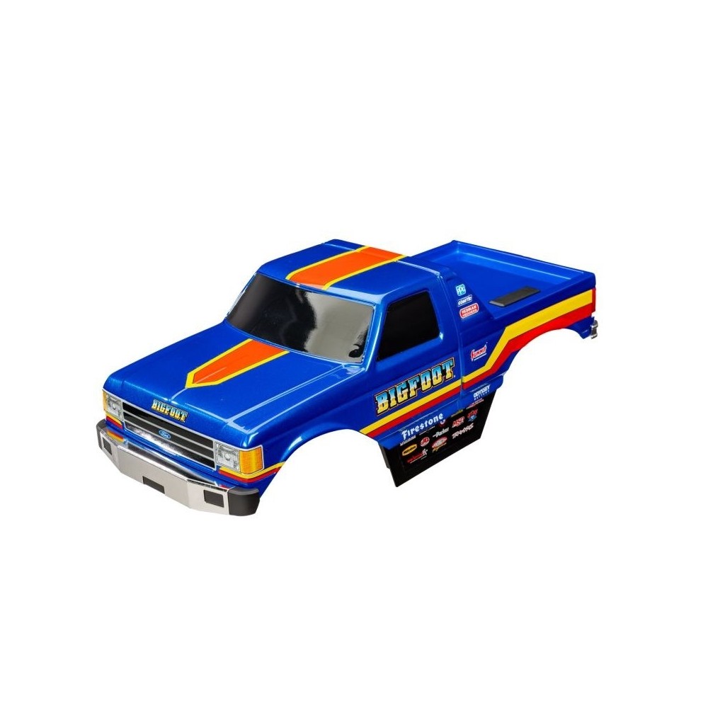 Carrocería Traxxas Bigfoot Nº8 réplica oficial completa en azul (pintada) – TRX9020-BLUE Carrocería Traxxas Bigfoot Nº8 réplica oficial completa en azul (pintada) – TRX9020-BLUE