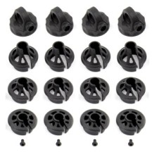 Team Associated B6.1 Shock Caps and Spring Cups AE91814