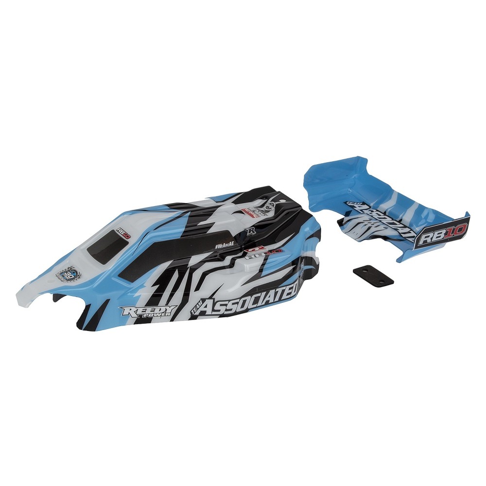 Team Associated RB10 RTR Body and Wing, blue AE72017 Team Associated RB10 RTR Body and Wing, blue AE72017