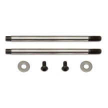 Team Associated FT 3x27.5 mm Shock Shafts (V2), Chrome AE91620