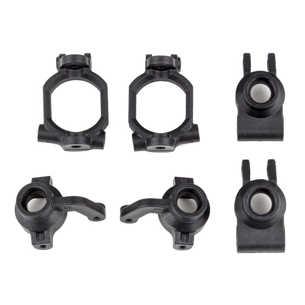 Team Associated Rival MT10 Caster and Steering Block Set AE25818 Team Associated Rival MT10 Caster and Steering Block Set AE25818