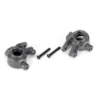 Bloques de dirección de resistencia extrema gris izquierdo y derecho Traxxas TRX9037-GRAY