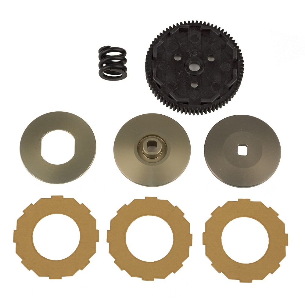Team Associated RC10B74.1 3 Pad Slipper Conversion AE92282 Team Associated RC10B74.1 3 Pad Slipper Conversion AE92282