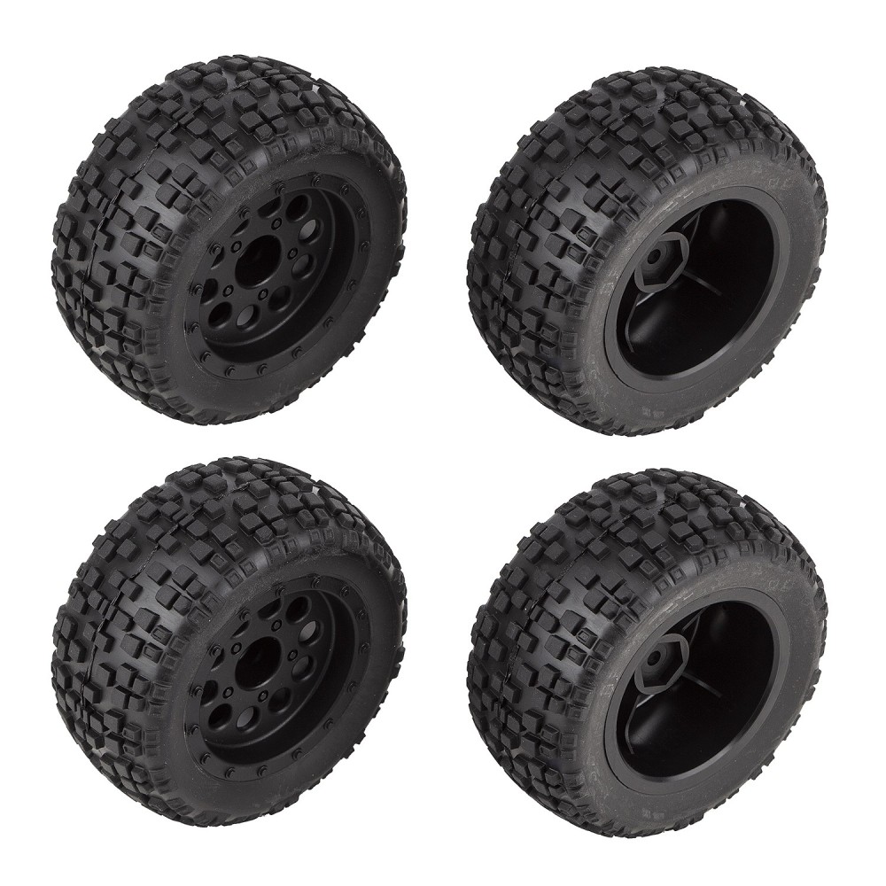 Team Associated Reflex 14MT Tires and Wheels, mounted AE21620 Team Associated Reflex 14MT Tires and Wheels, mounted AE21620