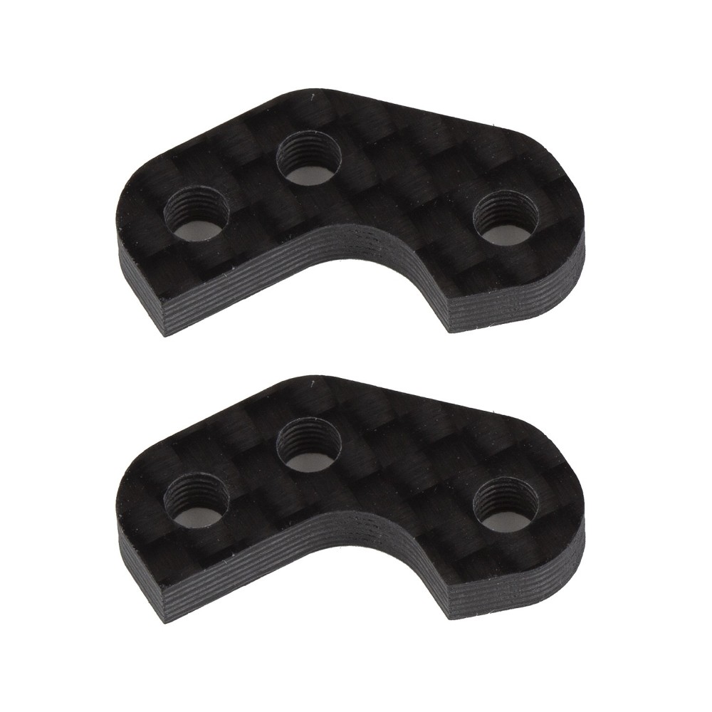Team Associated RC10B7 Caster Block Link Mount Set, -3mm AE92470 Team Associated RC10B7 Caster Block Link Mount Set, -3mm AE92470