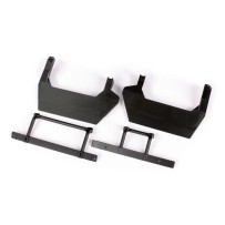 Soportes parachoques faldones Traxxas delantero trasero TRX9047X