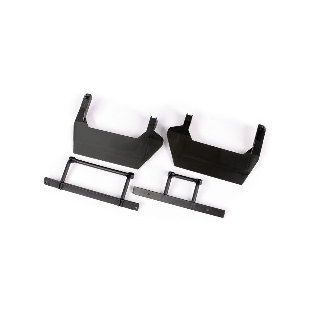 Soportes parachoques faldones Traxxas delantero trasero TRX9047X