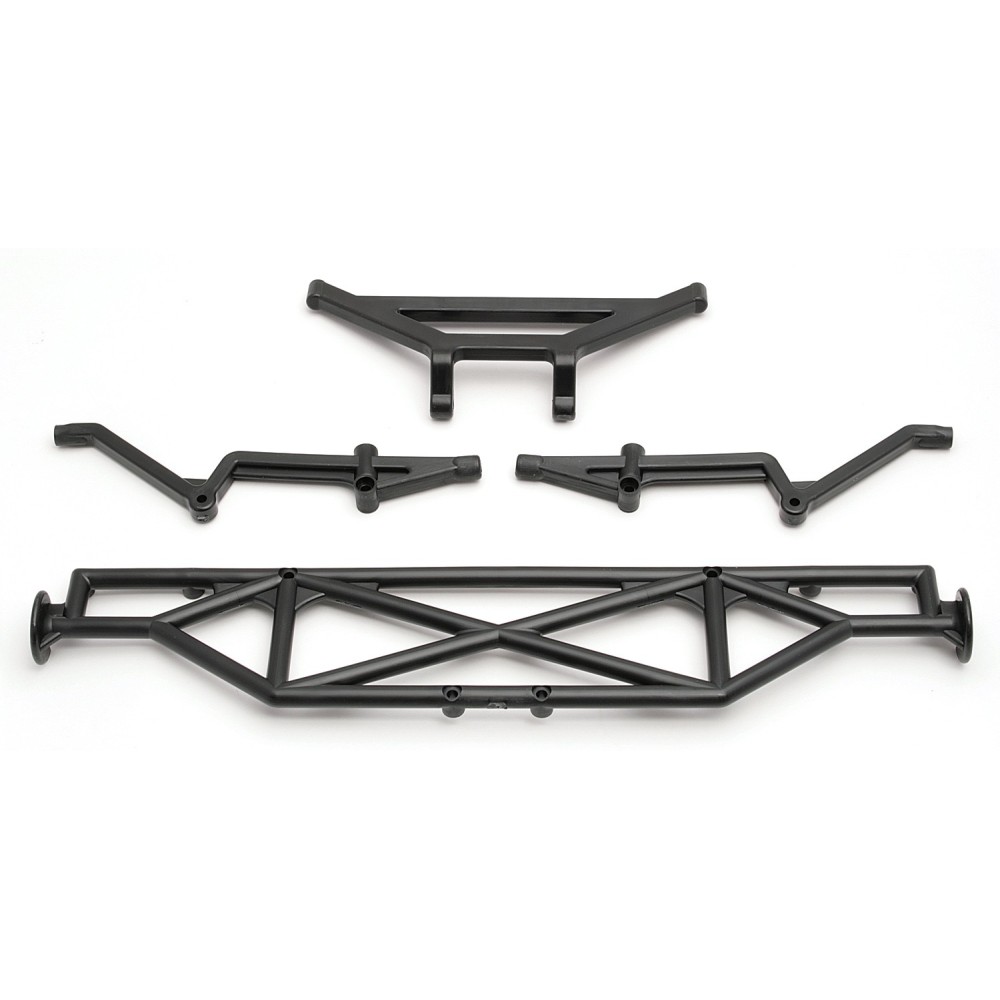 Team Associated SC10 Rear Bumper and Brace AE9817 Team Associated SC10 Rear Bumper and Brace AE9817