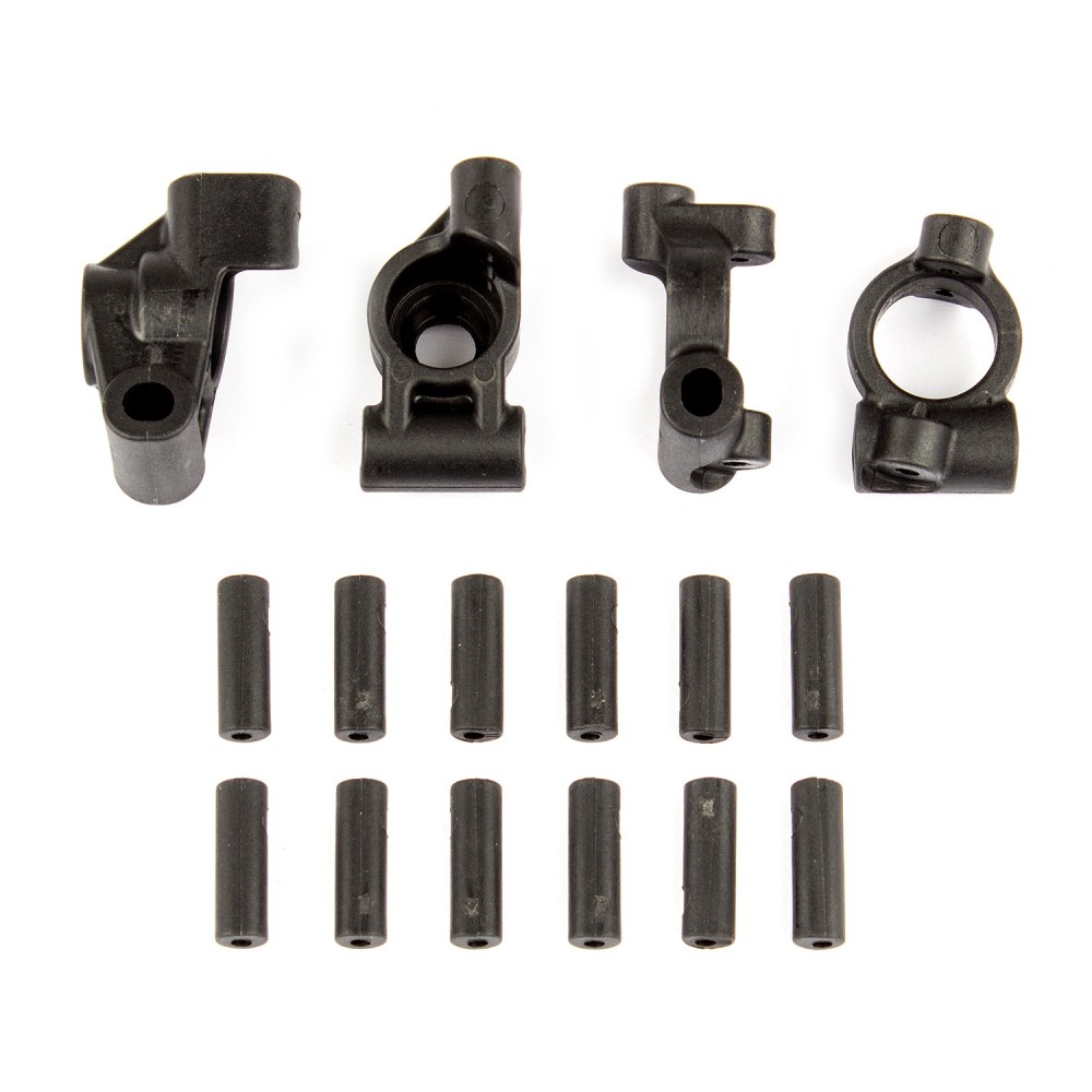 Team Associated Rear Hubs, Caster Blocks, and Inserts Set AE21507 Team Associated Rear Hubs, Caster Blocks, and Inserts Set AE21507