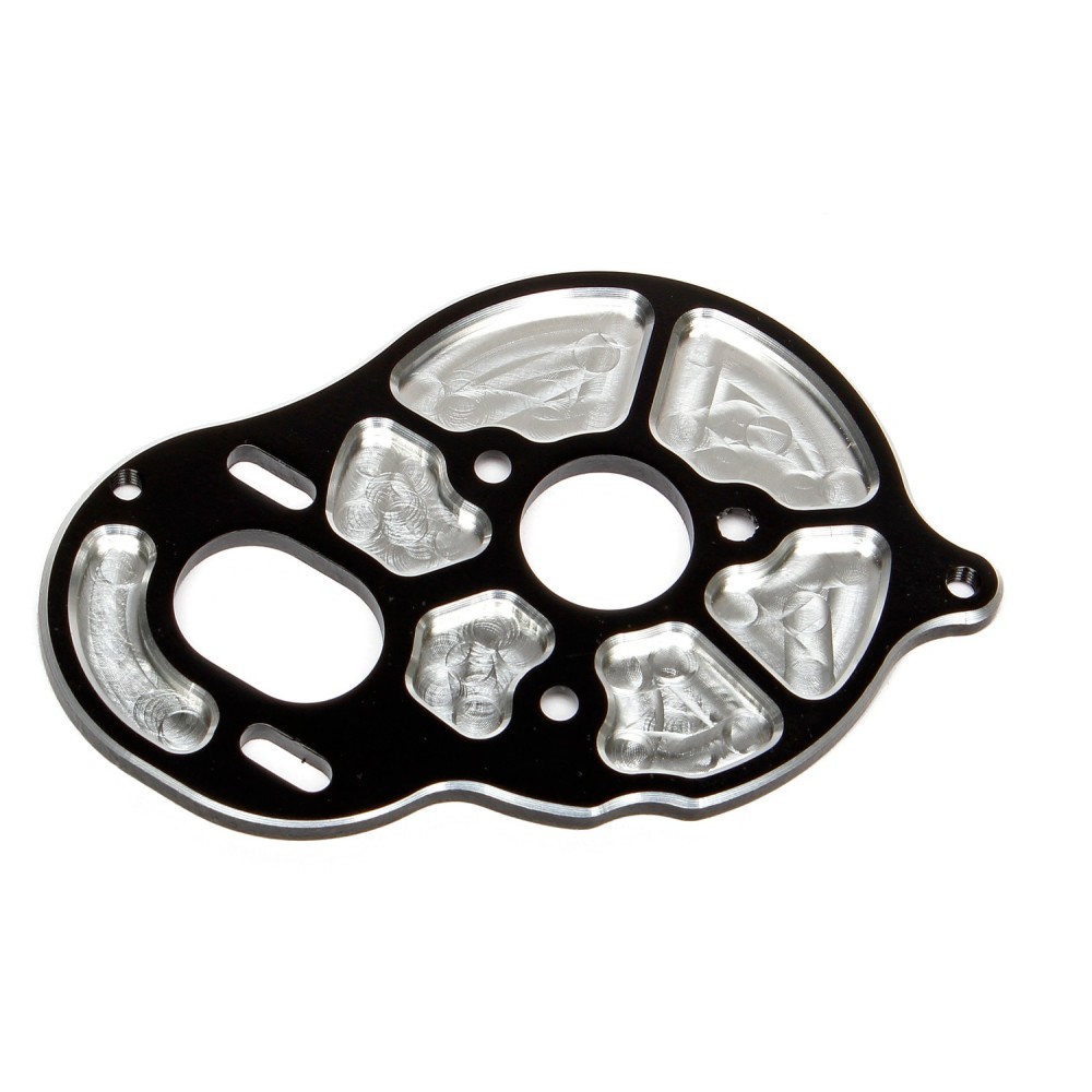Team Associated FT Front Motor Plate, black, 3 gear AE91602 Team Associated FT Front Motor Plate, black, 3 gear AE91602