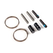 Kit de reconstrucción de ejes homocinéticos estriados de acero Traxxas TRX9058X