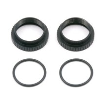 Team Associated FT Off Road Threaded Shock Collars with O-Rings AE7416