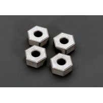 Traxxas Wheel hubs 12mm hex (steel) extreme heavy duty (4) 2x9.8mm pin (4) TRX9069