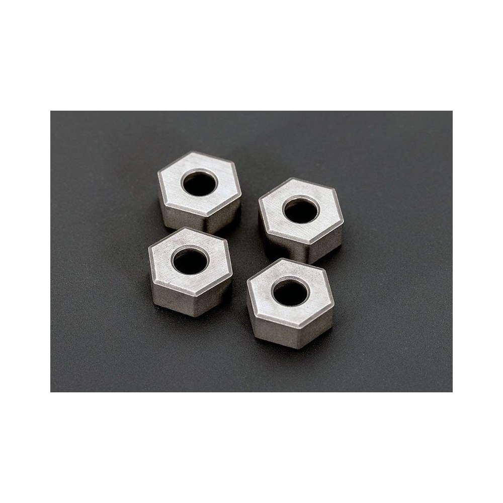 Traxxas Wheel hubs 12mm hex (steel) extreme heavy duty (4) 2x9.8mm pin (4) TRX9069