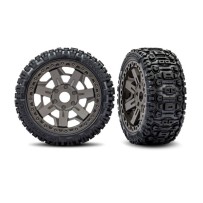 Neumáticos ruedas 3.0 Sledgehammer cinta gris Traxxas TRX9071-GRAY