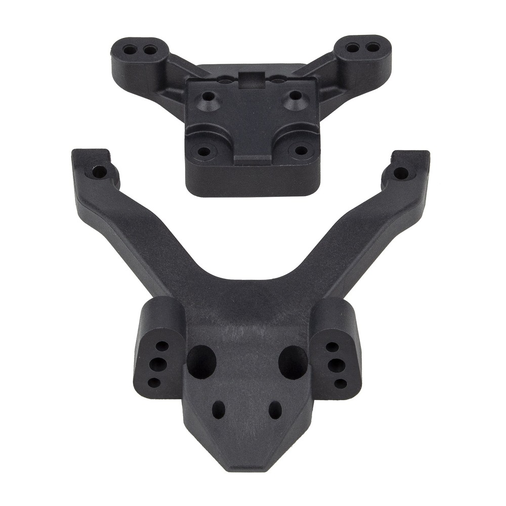 Team Associated RC10B6.4 FT Top Plate and Ballstud Mount, carbon AE91972 Team Associated RC10B6.4 FT Top Plate and Ballstud Mount, carbon AE91972