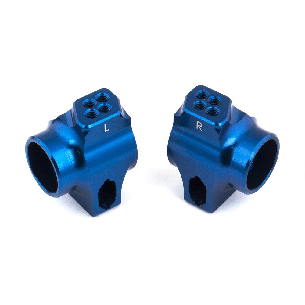 Team Associated B6 FT Blue Aluminum Rear Hubs AE91760 Team Associated B6 FT Blue Aluminum Rear Hubs AE91760