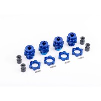 Tuercas eje rueda 17 mm HD azul Traxxas TRX9086
