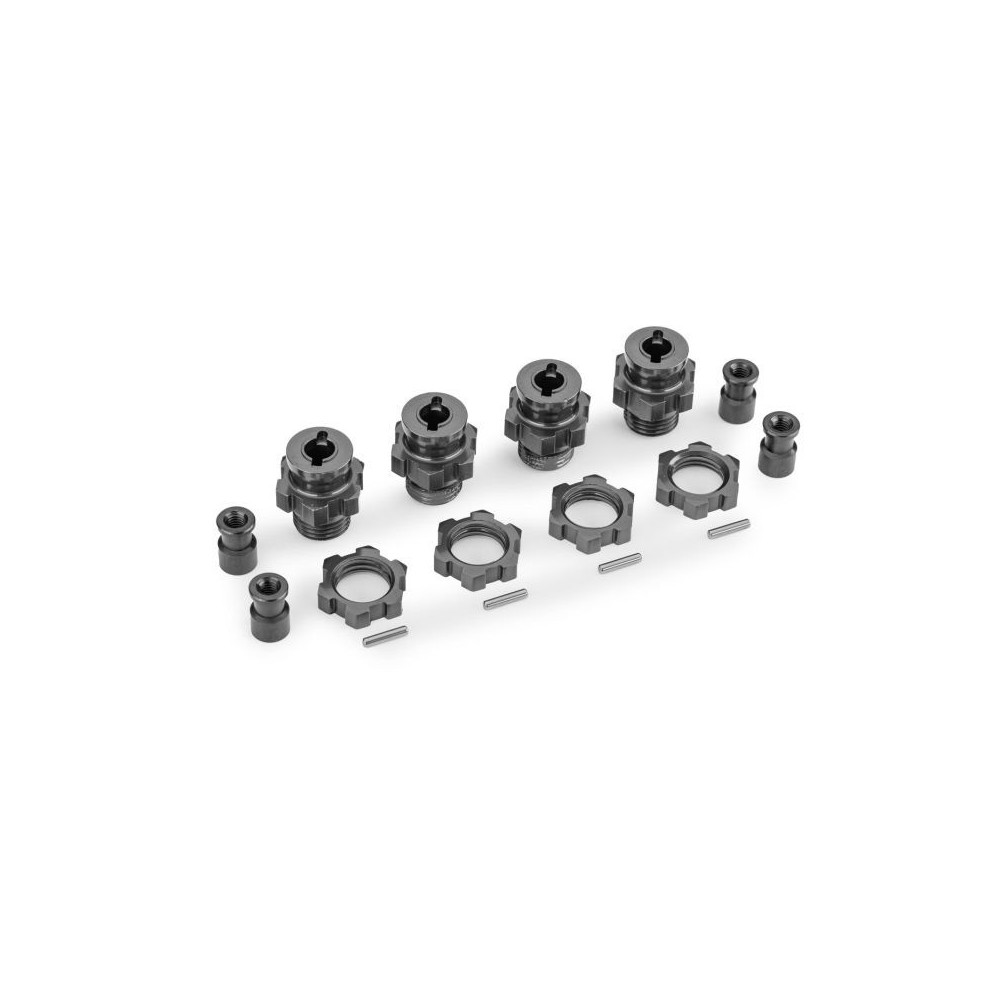 Cubos estriados 17mm gris Traxxas TRX9086-GRAY Cubos estriados 17mm gris Traxxas TRX9086-GRAY