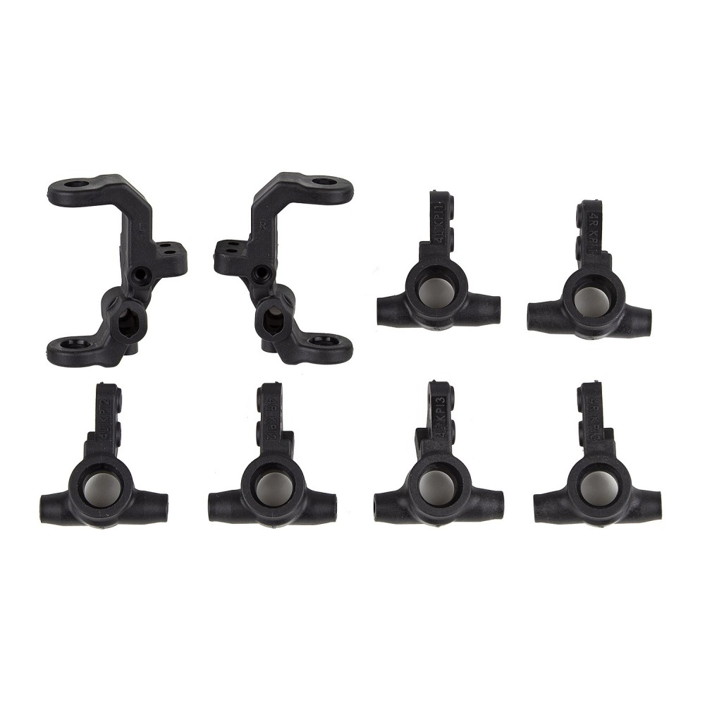 Team Associated RC10B7 Caster and Steering Blocks AE92414 Team Associated RC10B7 Caster and Steering Blocks AE92414
