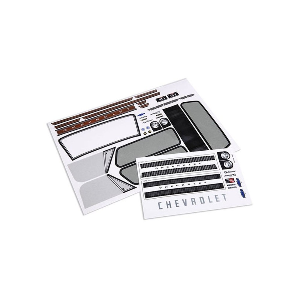 Traxxas Decal sheets Chevrolet blazer (1969 -1972) TRX9113 Traxxas Decal sheets Chevrolet blazer (1969 -1972) TRX9113