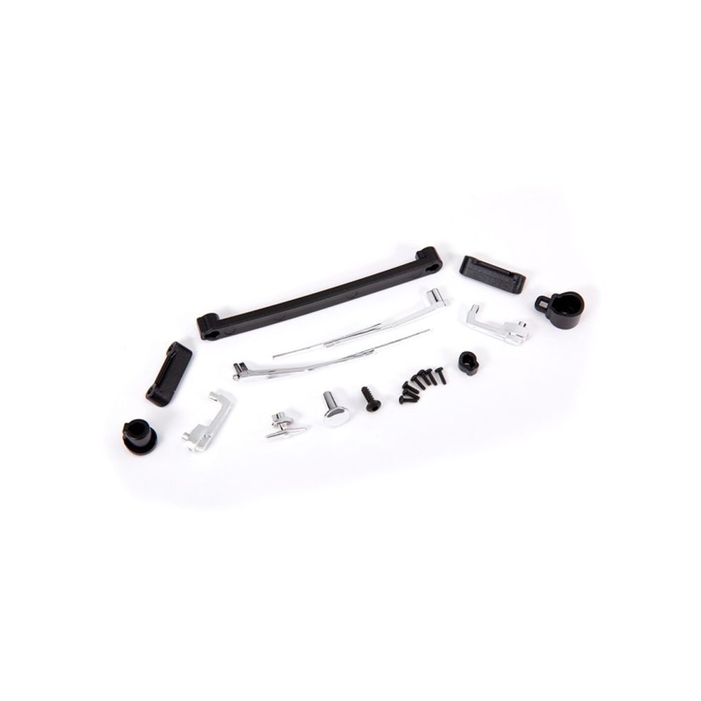 Traxxas Door handles left-right, rear retainers (3) and windshield wipers TRX9115 Traxxas Door handles left-right, rear retainers (3) and windshield wipers TRX9115