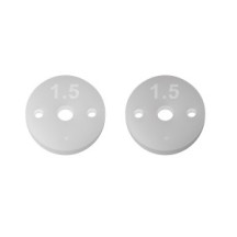 Team Associated FT 13mm Shock Pistons, 2.5mm, 2x1.5 AE91931