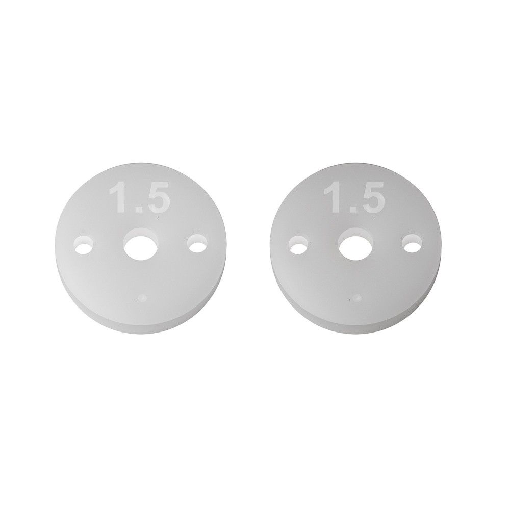 Team Associated FT 13mm Shock Pistons, 2.5mm, 2x1.5 AE91931 Team Associated FT 13mm Shock Pistons, 2.5mm, 2x1.5 AE91931