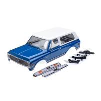 Carrocería Blazer 1972 azul blanco Traxxas