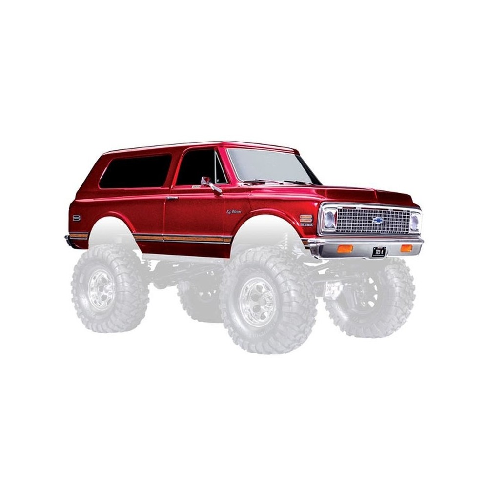 Carrocería Chevrolet Blazer 1972 roja TRX9130-RED Carrocería Chevrolet Blazer 1972 roja TRX9130-RED