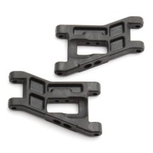 Team Associated RC10WC Front Wide Suspension Arms, Black AE6206
