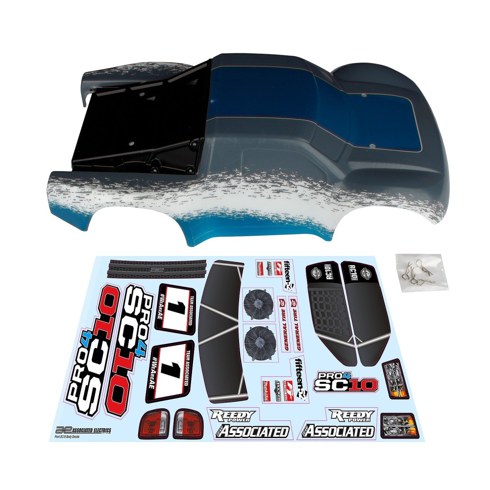 Team Associated Pro4 SC10 Contender Body, painted AE25858 Team Associated Pro4 SC10 Contender Body, painted AE25858