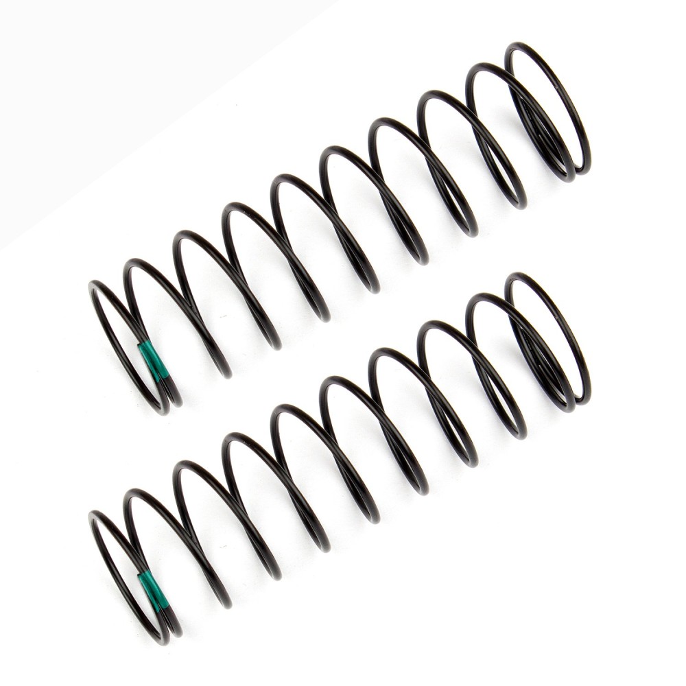 Team Associated Rear Shock Springs, green, 1.80 lb in, L61mm AE91837 Team Associated Rear Shock Springs, green, 1.80 lb in, L61mm AE91837