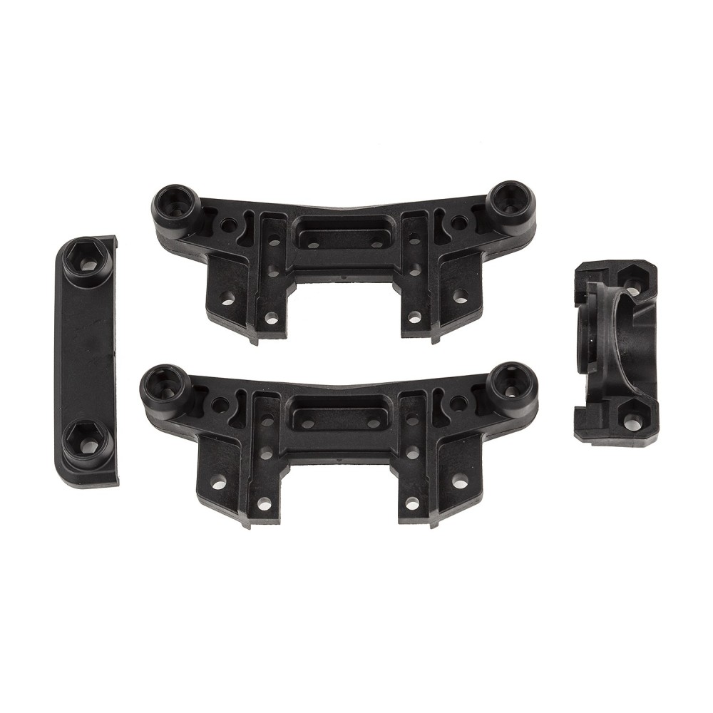 Team Associated SR7 Shock Tower and Rear Bearing Support Set AE26014 Team Associated SR7 Shock Tower and Rear Bearing Support Set AE26014