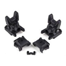 Team Associated RC10B74.2 FT Front Gearboxes, 0 and 2 Diff Heights, carbon AE92326