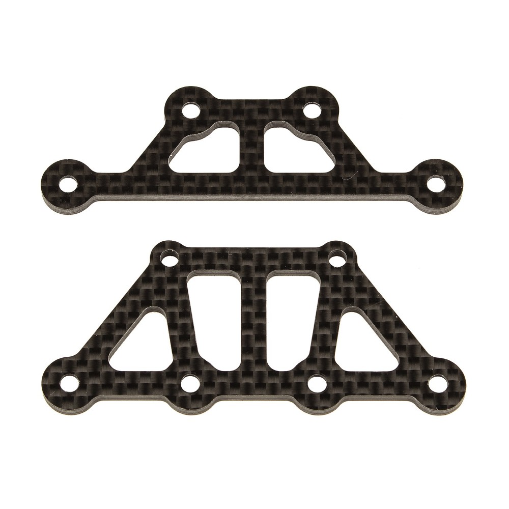Team Associated Apex2 FT Top Plates, carbon fiber AE31848 Team Associated Apex2 FT Top Plates, carbon fiber AE31848