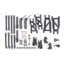 Traxxas Outer driveline suspension upgrade kit extreme heavy duty black TRX9180