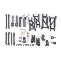 Traxxas Outer driveline suspension upgrade kit extreme heavy duty black TRX9181