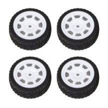 Team Associated Reflex 14R Hoonicorn Wheels and Tires, rubber AE21569