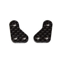 Team Associated RC10B6.3 FT Carbon Fiber Steering Block Arms, HT +1 AE91902