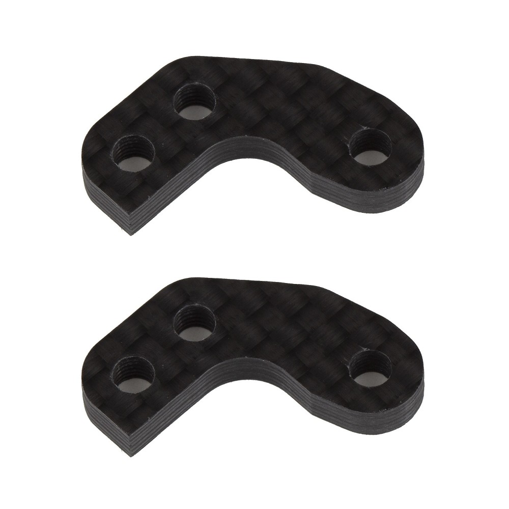 Team Associated RC10B7 Caster Block Link Mount Set, +1mm AE92466 Team Associated RC10B7 Caster Block Link Mount Set, +1mm AE92466